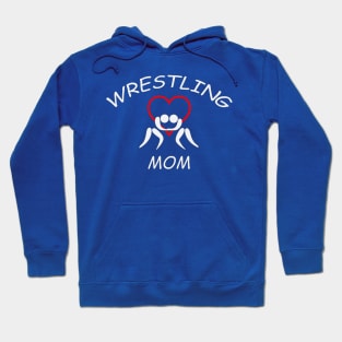Wrestling Mom Heart Hoodie